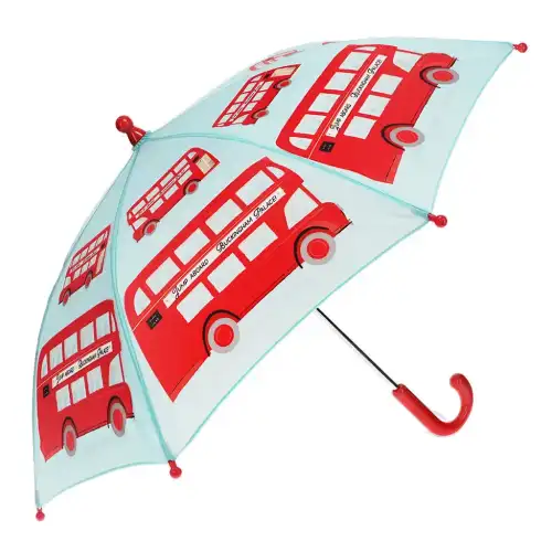 Rex London Ombrello push-up per bambini TfL Routemaster Bus Rouge