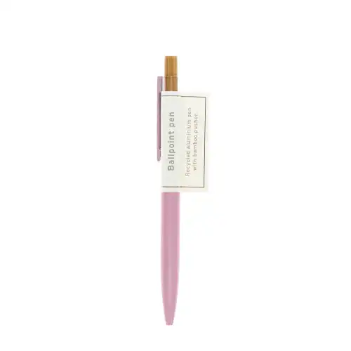 Rex London Penna a sfera in alluminio riciclato Rose