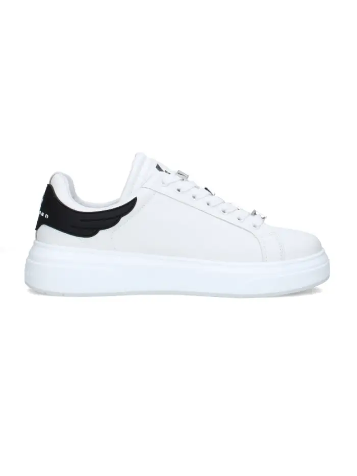 scarpe bianche uomo maxi logo