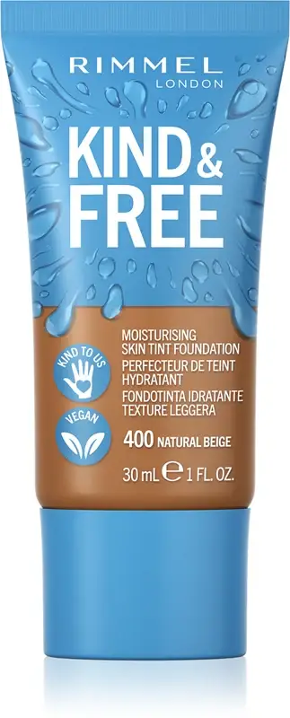 Rimmel London Kind e Free Skin Tinta Fondotinta 400-Natural Beige