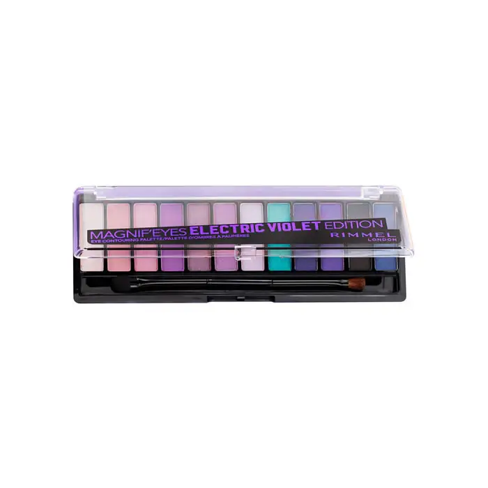 Rimmel London Magnif'Eyes Palette ombretto 008 Electric Violet 12 Shades