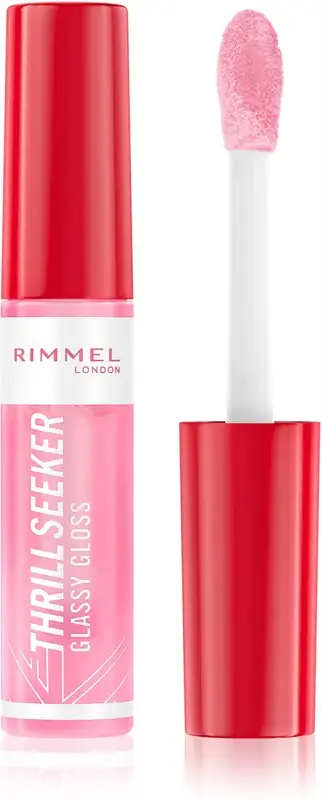 Rimmel Thrill Seeker Glassy Gloss - Lucidalabbra idratante 11 ml 150 Pink Candy
