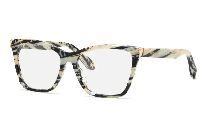 Roberto Cavalli Donna VRC101M 0AHH Montature da vista Acetato Multi-colore Farfalla