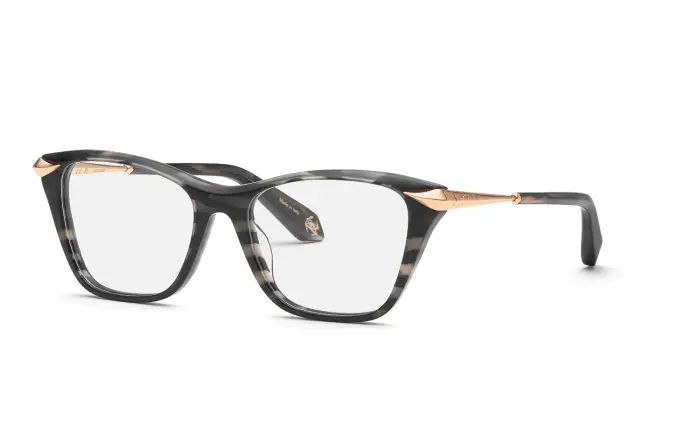 Roberto Cavalli Donna VRC144M 03AM Montature da vista Acetato Cat Eye