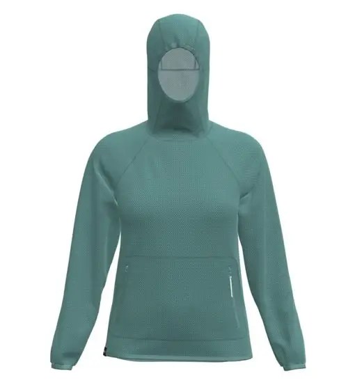 Rock Experience Baskerville W Fleece - felpa in pile - donna Green