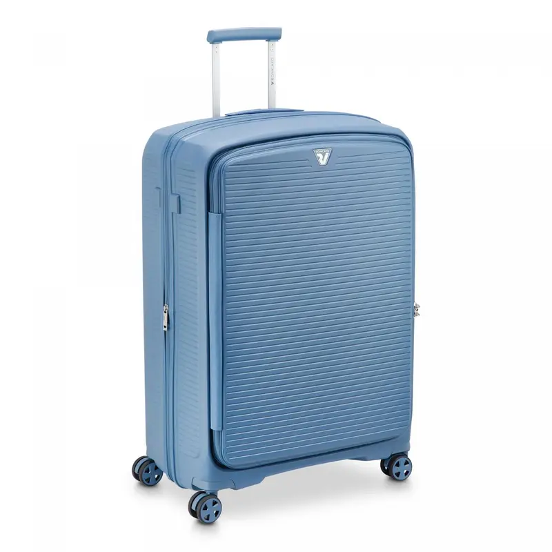 Roncato Arcade Dlx Trolley Grande 78 Cm Espandibile - Blu Avio