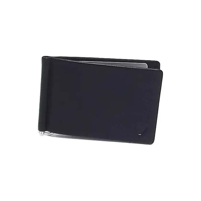 Roncato Portafoglio uomo, Prima 411906-01, fermasoldi con molla Nero