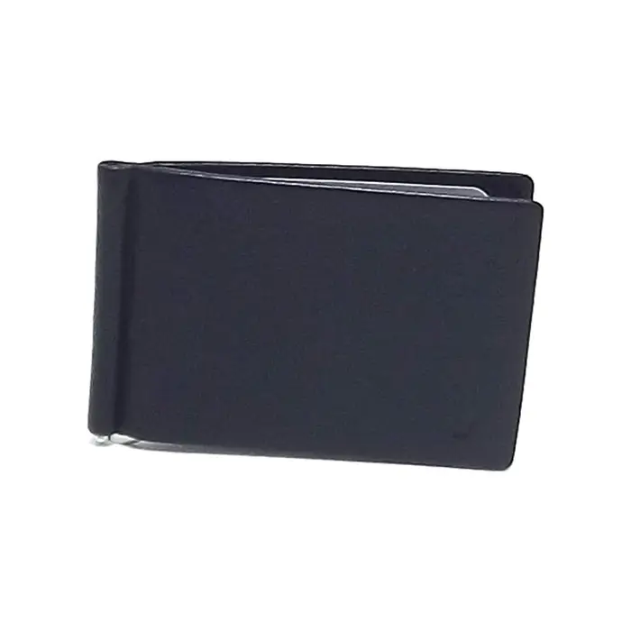 Roncato Portafoglio uomo, Prima 411906-23, fermasoldi con molla Blu