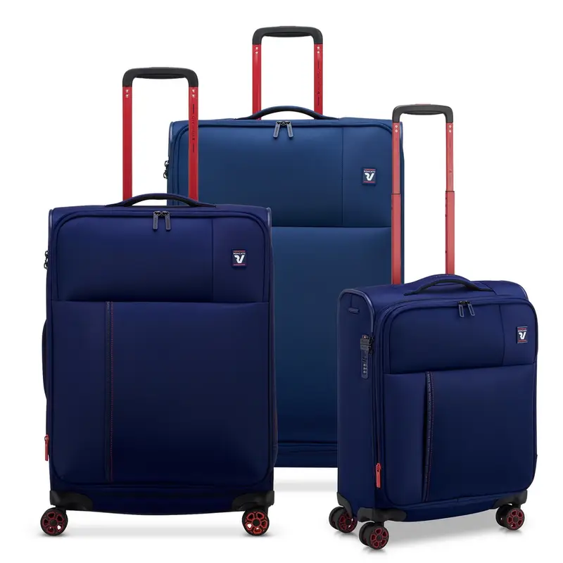 Roncato Set 3 Trolley Move Blu Oltremare