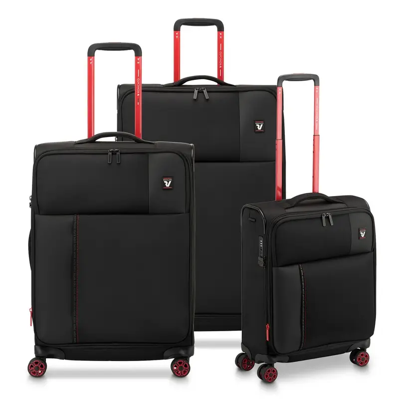 Roncato Set 3 Trolley Move Nero Fumo