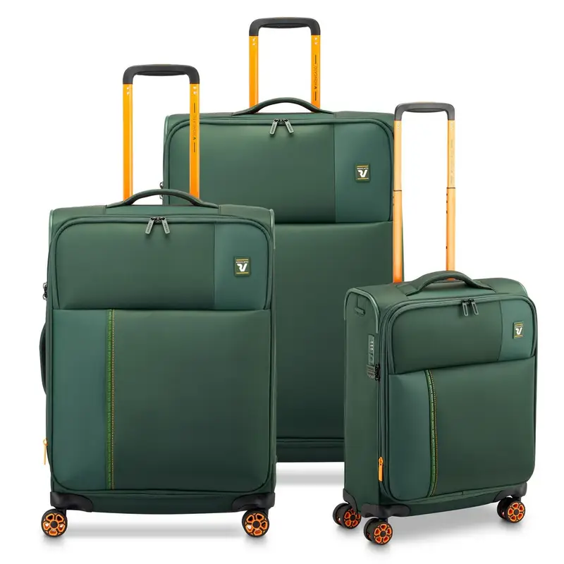 Roncato Set 3 Trolley Move Verde Mimetico