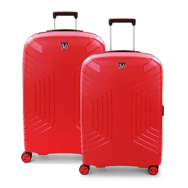 Roncato Ypsilon 4 0 Set Valigie (grande, Medio) - Rosso