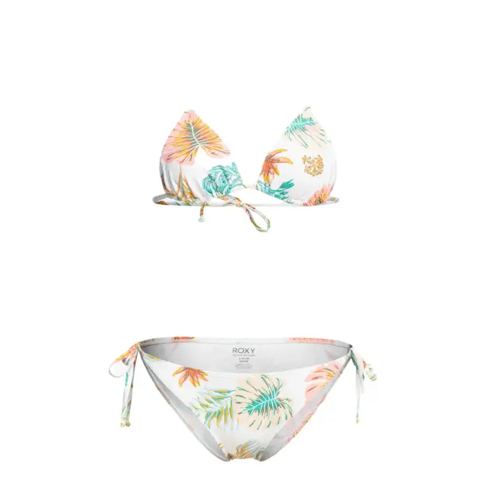 Bikini Roxy Value Line Tiki Tri Reg Blanc