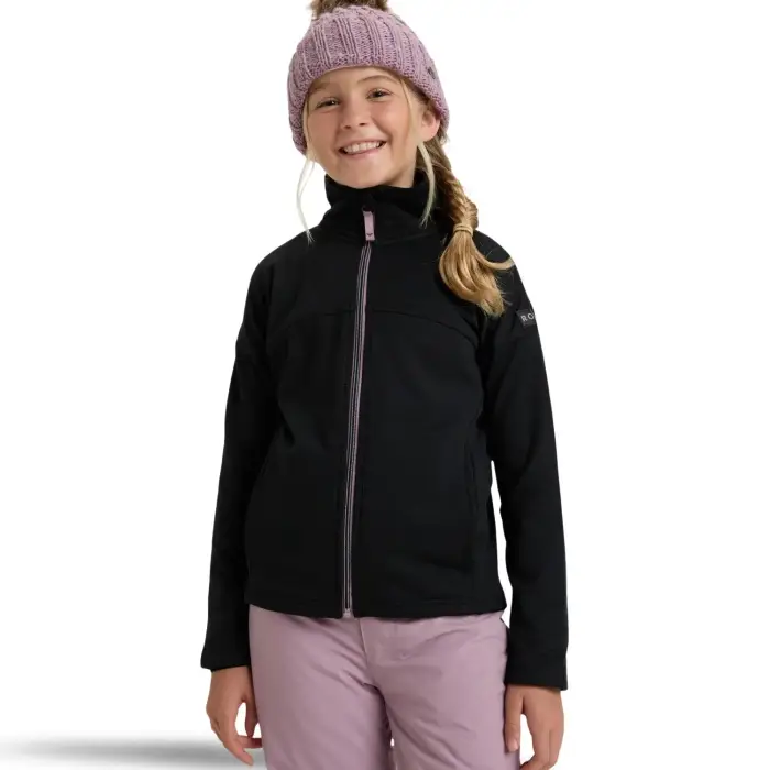 Giacca full zip per ragazza Roxy Sidley Noir