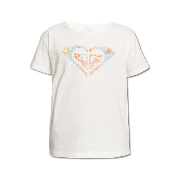 T-shirt da ragazza Roxy Day And Night C Blanc