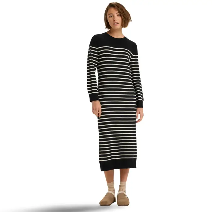 Vestito in maglia da donna Roxy Cool Waves Gris