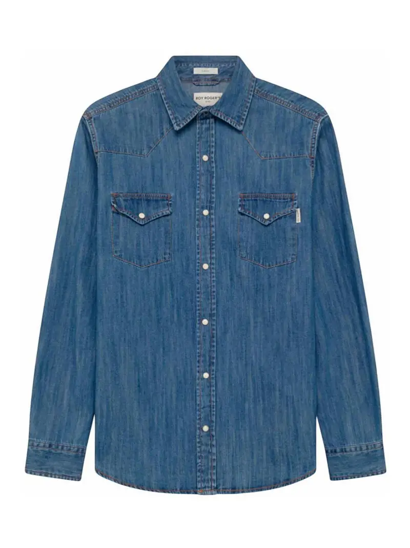 Roy Roger s Camicie Blu 4575068