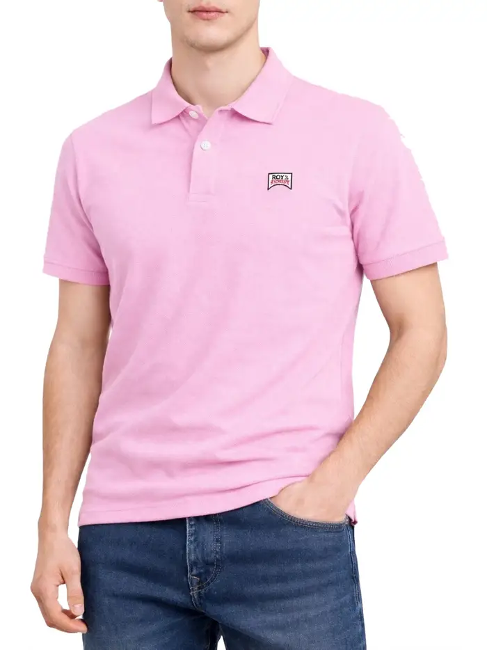 polo roy rogers da uomo - rosa