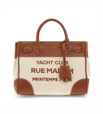 RUE MADAM PARIS per donna 1557 Mini borsa tote Riviera in marrone (OSFA), Casual, Poliuretano