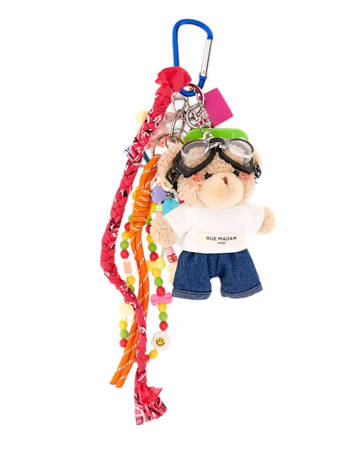portachiavi rue madam da donna - multicolore