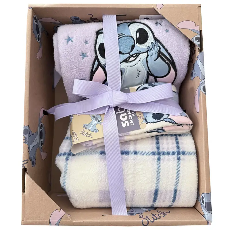 Sabor Set pigiama e calza antiscivolo 2704 stich bambina unica