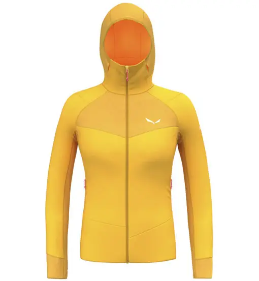Agner Pl W Hoodie - felpa in pile - donna Yellow