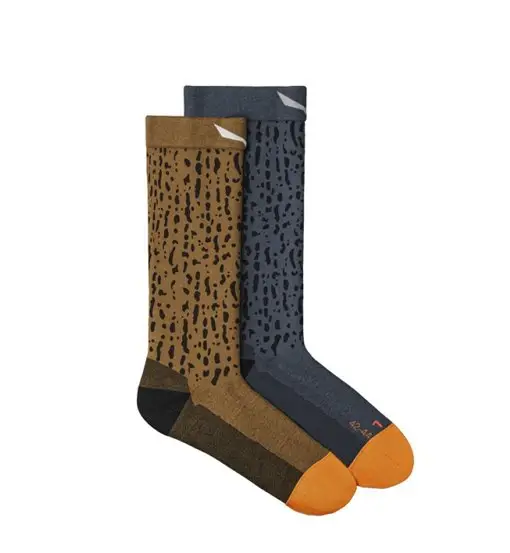 Salewa MTN TRN Sal Merino - calzini lunghi - uomo Dark Yellow