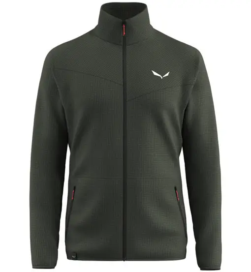 Salewa Puez Cammino Pl M - felpa in pile - uomo Green