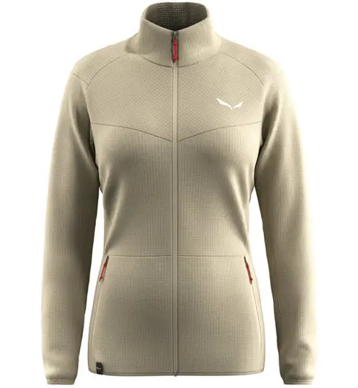 Salewa Puez Cammino Pl W - felpa in pile - donna Light Brown