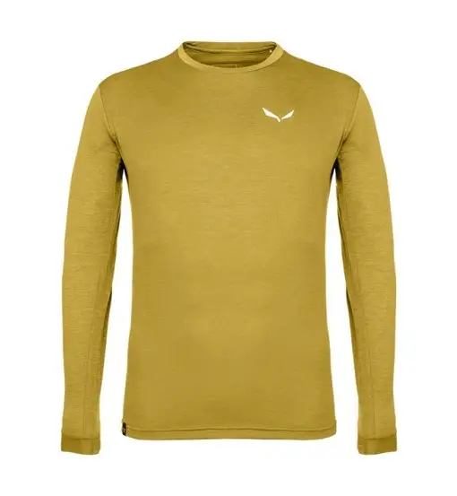 Salewa Puez Melange Dry L/S - maglia a maniche lunghe - uomo Green