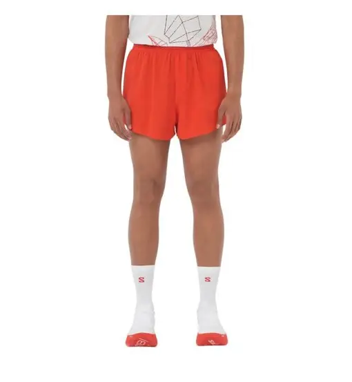 Salomon Sense Aero Split 3" - pantaloni trail running - uomo Red