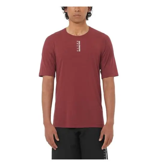Salomon Ultra All Day SS M - maglia trail running - uomo Red