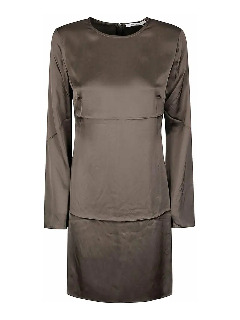 Samsoe Samsoe Vestito Samiley 15755 Verde Scuro