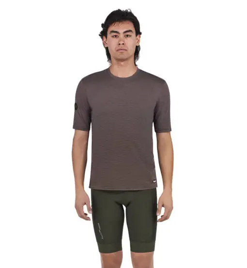 SANTINI Delta Line - maglietta tecnica - uomo Brown