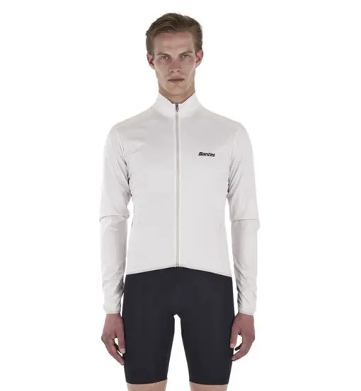SANTINI Nebula - giacca ciclismo - uomo White