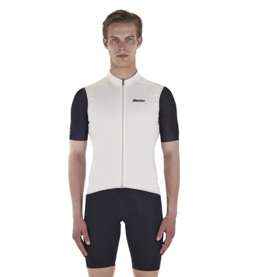 SANTINI Nebula - gilet ciclismo - uomo White