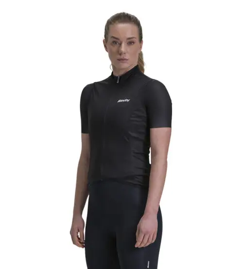 SANTINI Nebula Ws - gilet ciclismo - donna Black