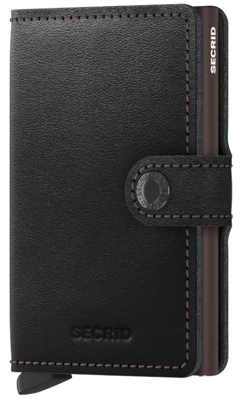 Secrid Mini portafoglio original bicolore, colore nero