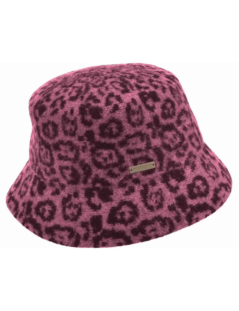 Seeberger Est 1890 Cappelli in lana animalier lilla Donna 019850-00000 7494