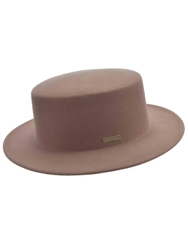 Seeberger Est 1890 Cappelli in lana cammello con falda Donna 019826-00000