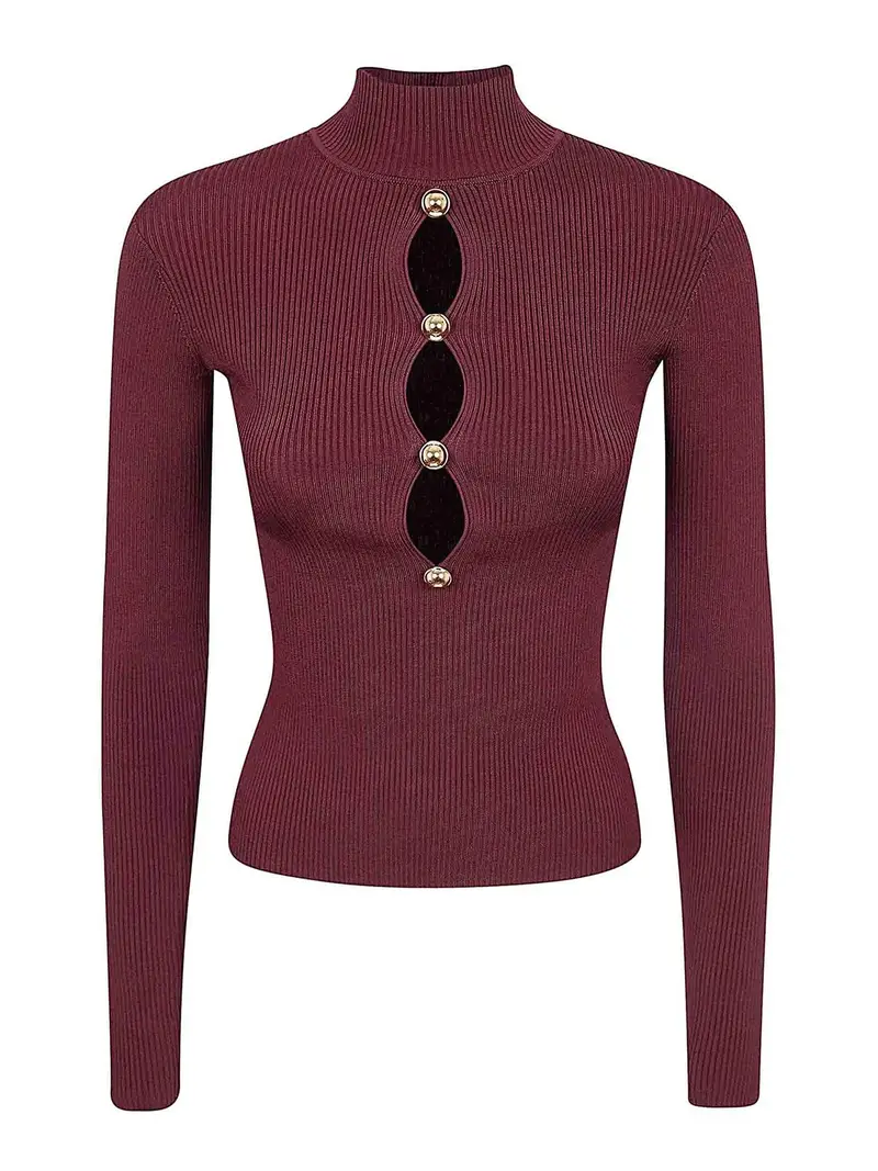 Self Portrait Top Bordeaux 4575324