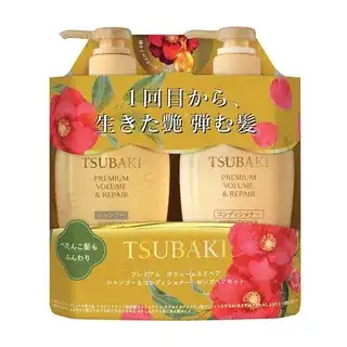 Shiseido Tsubaki Premium Volume & Repair Shampoo & Conditioner Set 450ml x 2