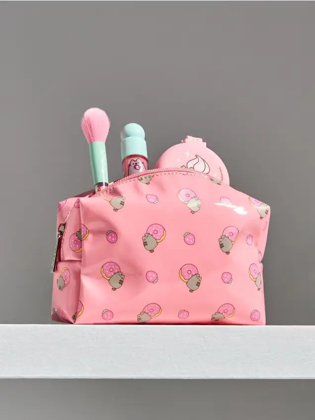 Sinsay Beauty case Pusheen the Cat - rosa pastello