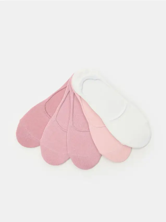 Calze 5pack - rosa pastello