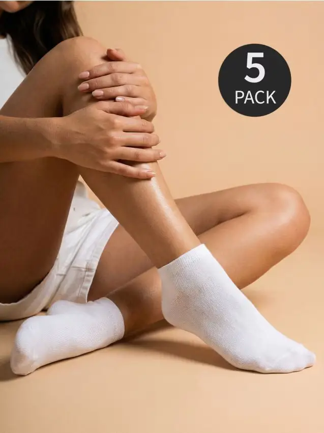 Calze corte 6 pezzi - multicolor