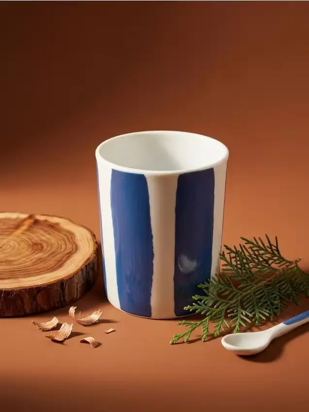 Sinsay Candela profumata Cedarwood & Cypress - blu
