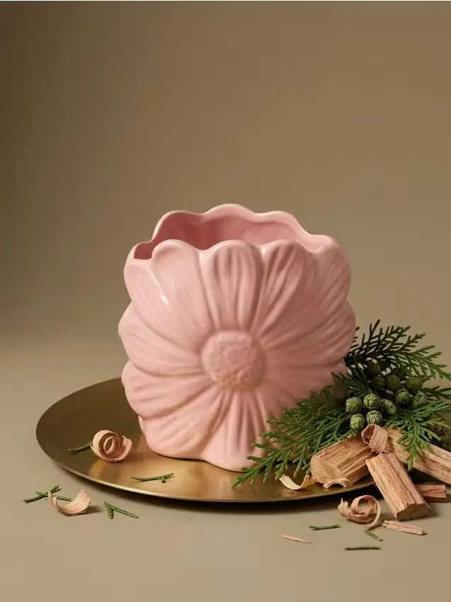 Sinsay Candela profumata Cedarwood & Cypress - rosa