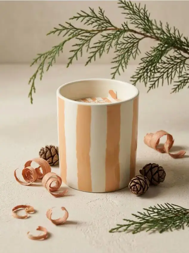 Sinsay Candela profumata Cedarwood & Cypress - senape