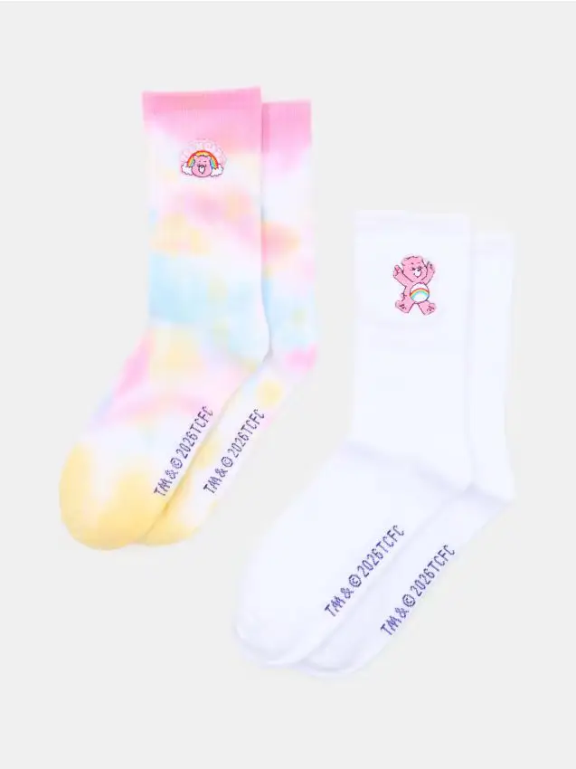 Confezione da 2 paia di calze Care Bears - multicolor
