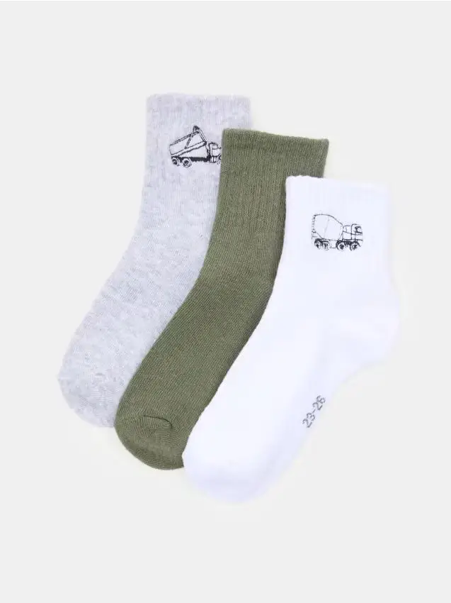 Confezione da 3 paia di calze - multicolor